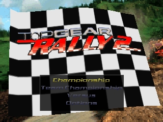 Top Gear Rally 2 (Japan) Title Screen